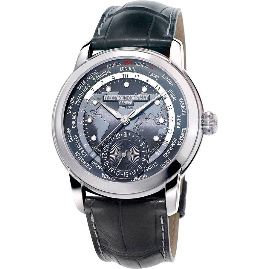 Часы Frederique Constant Classic Worldtimer FC-718DGWM4H6